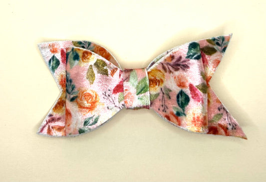 velvet pink florals Aria